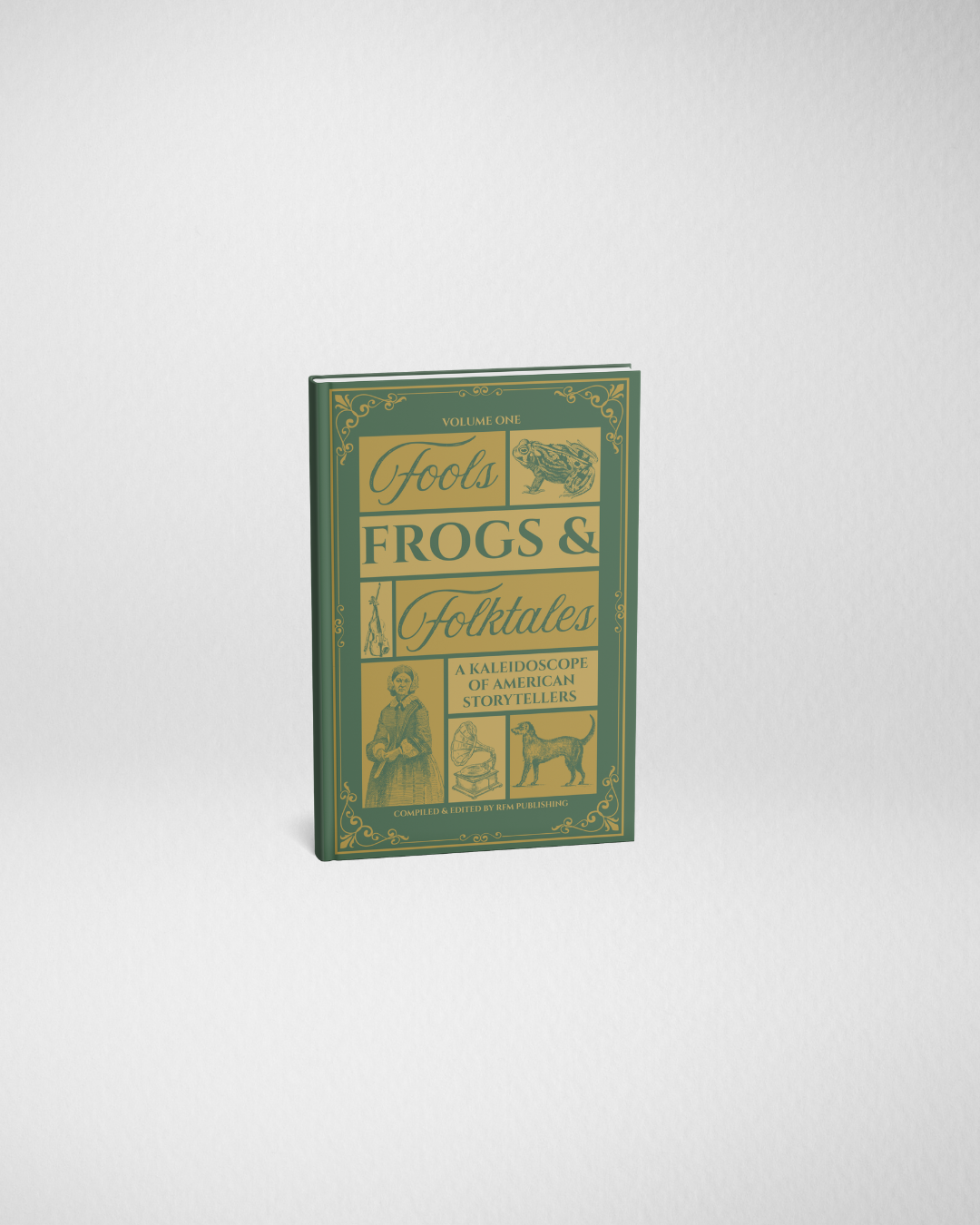 Coverof Fools, Frogs & folktales the book
