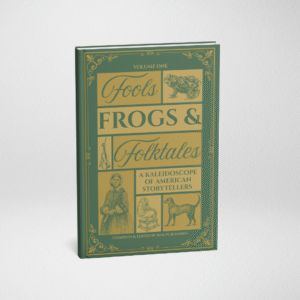 Book cover of Fools, Frogs and folktales.
