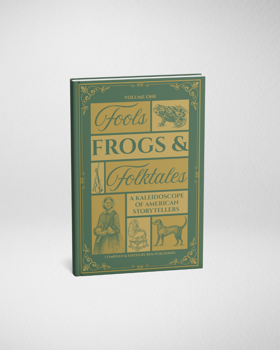 Book cover of Fools, Frogs and folktales.